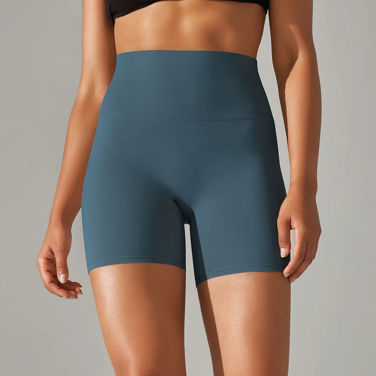 Yoga Shorts Women Fitness Shorts Running Cycling Shorts Breathable Sports Leggings High Waist Summer Workout Gym Shorts Khamik Shop Online