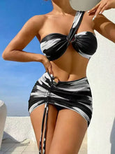 Gradient Color Three-piece Bikini Lingerie Fashion Taupe Oliver