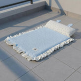 Dog Cooling Mat Cute Ear Pillow Feline Cooling Mat Summer Pet Cushion Soft Breathable for Small Dogs, Hot Weather Khamik Shop Online