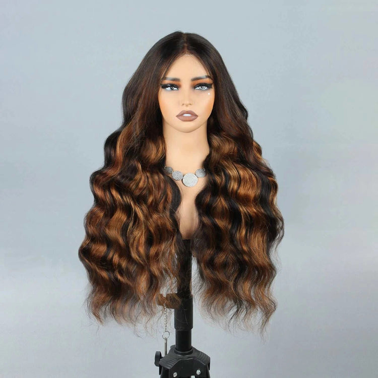 P1B/30 Wig 100% Human Hair Glueless Wigs Human Hair 9x6 Lace Front Wig Body Wave For Women Lace with Baby Hair for Black Women Khamik Shop Online