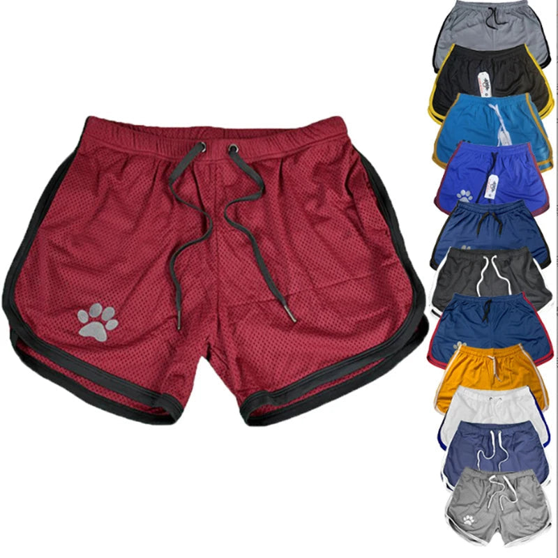 Summer fitness shorts Loose running shorts Men&