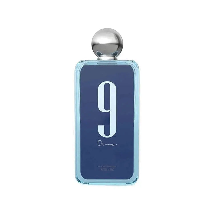 Afnan 9 AM Dive Unisex Eau De Parfum, Aromatic Aquatic Fragrance Women and Men Valentine&