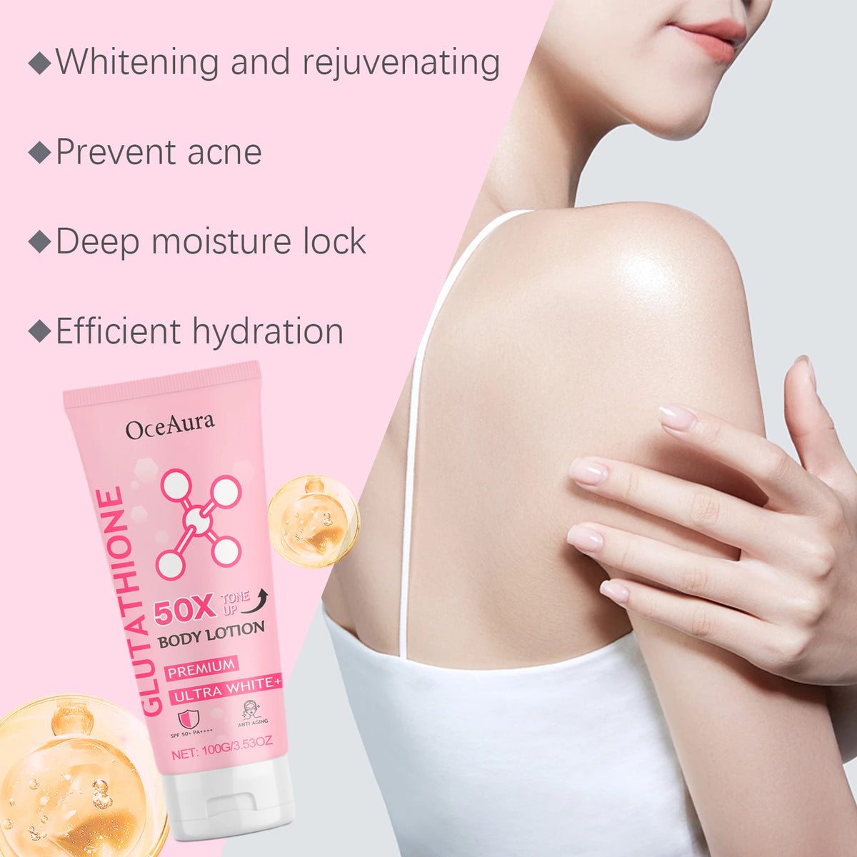 Brightening Body Cream Dark Spots Removal Knees Melanin Brighten Underarm Elbow Improve Skin Dullness Moisturizing Body Lotion
