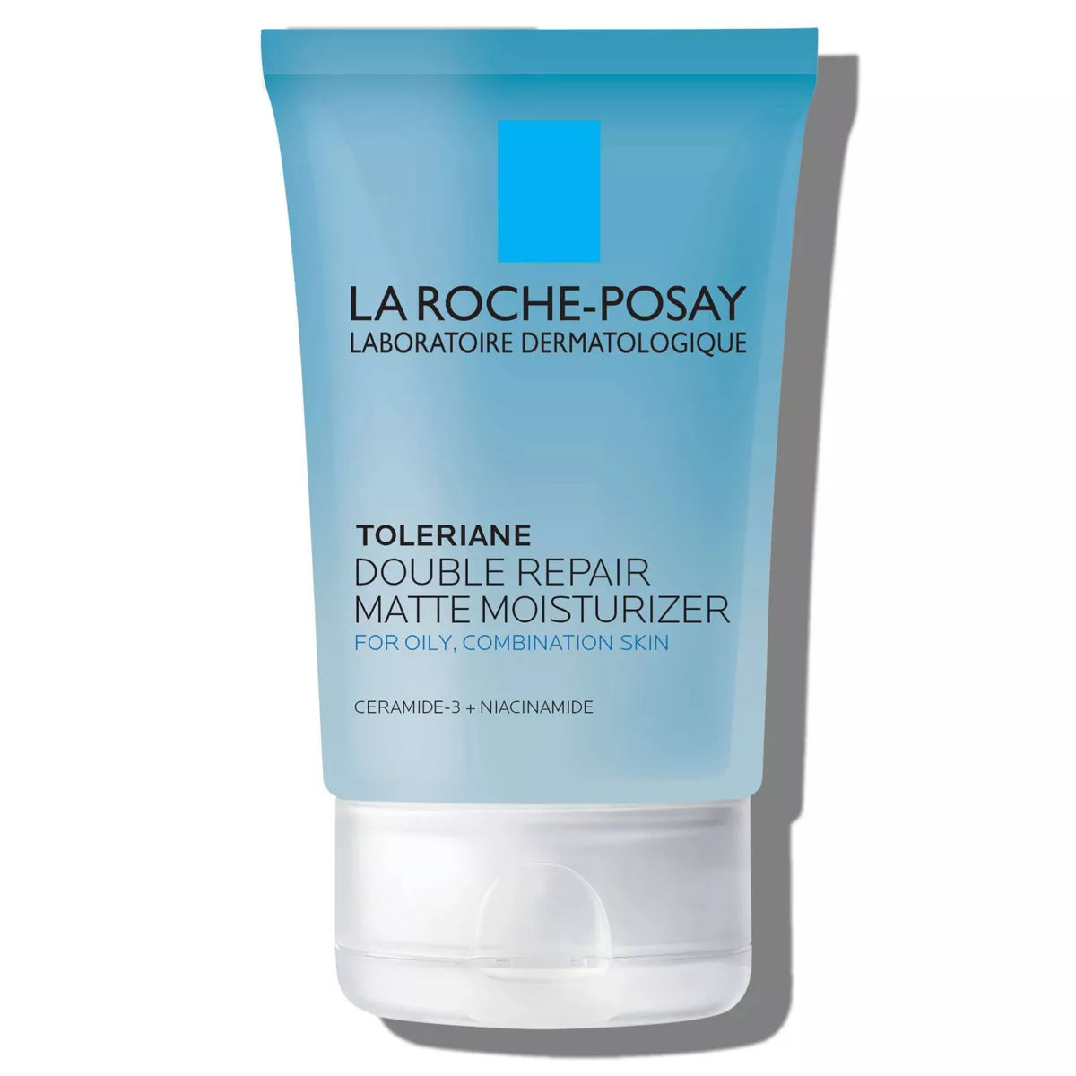 La Roche Posay, Toleriane Double Repair Matte Face Moisturizer, Daily Gel Face Moisturizer with Ceramide and Niacinamide for Oily Skin - 3.38 Fl Oz