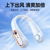 Hot 2026 Neck Fan Portable Rechargeable Mini Quiet Strong Wind Long Battery Life Personal Fan For Summer Outdoor Travel Gift Khamik Shop Online