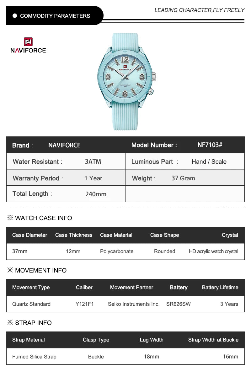 Women'S Waterproof Watch Fashion Casual Luminous Display Quartz Wristwatch with Silicone Band Reloj Mujer High Quality