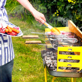 BBQ Grill Mesh Stainless Steel Tools Kitchen Accessories Maroon Asteria