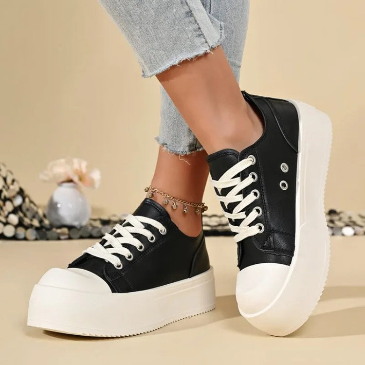 2026 Couple Platform Shoes Luxury Designer High-top Board Shoe Comfortable Low-top Breathable Casual Sneakers Кроссовки Мужские Khamik Shop Online