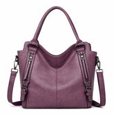 All-match Casual One-Shoulder Messenger Bag For Women Maroon Asteria