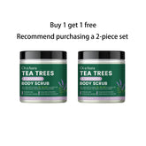 OceAura Tea Trees Lavender Body Scrub Gentle Skin Deep Cleansing Exfoliating Soothing Moisturizing Detoxifying Body Care Scrub  Khamik Shop Online