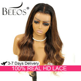 250% 13X6 HD Transparent Lace Full Frontal Wigs Body Wave Human Hair Wigs Blonde Wig 100% Human Hair HD Lace Wigs Brazilian Hair Khamik Shop Online
