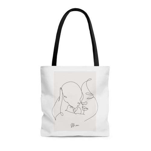 Mom and I Shopper Tote Bag Medium Yellow Pandora