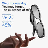 Lenovo HOT BT Audio Bone-Conduction Smart Glasses 150+ Language Real-Time Translation Music Glasses for Men Women Sports Running Khamik Shop Online