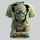 Fun Skull Zombie Horror Patte 3DPatte Sport Quickdry Breatha Men&