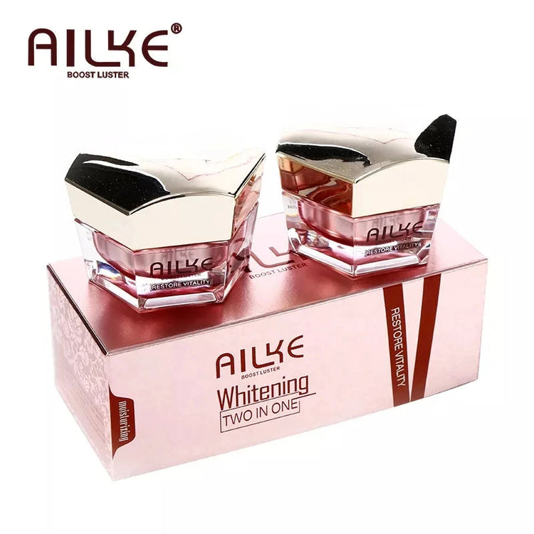 AILKE Lightening Anti-Wrinkle Face Cream, With Collagen, Hyaluronic Acid, Whitening Skin Care Women Facial Moisturizer Set Khamik Shop Online
