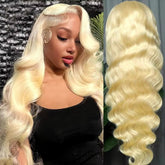 13x6 Body Wave Transparent HD 30 46 Inch 613 Honey Blonde Lace Frontal Human Hair Wig 200 Density Brazilian 13x4 Lace Front Wig Khamik Shop Online