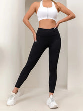 Gym cropped pants, high waisted fitness leggings, elastic  exercise yoga pants, casual shark pants for women Khamik Shop Online
