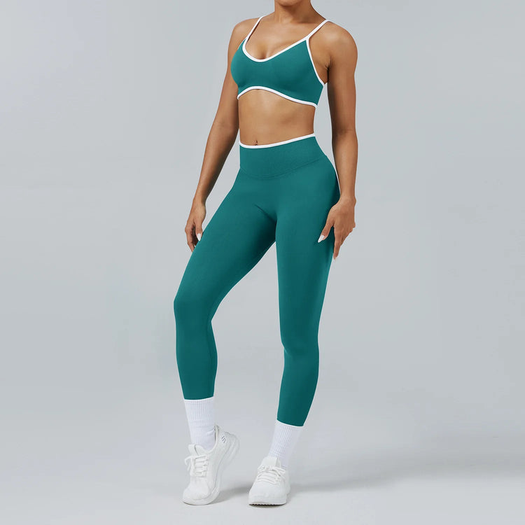 Seamless 2PCS Legging Sets Women&