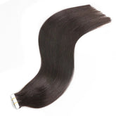 BHF Tape In Hair Extensions Human Hair 20pcs/Pack European Remy Straight Invisible Tape Ins Adhensive 100% Human Hair For Salon Khamik Shop Online