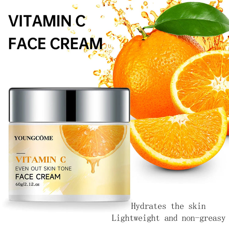 Retinol Vitamin C Cream-added Aloe Extract Alcohol-free Deeply Penetrate and Moisturize Dry Skin Anti-aging Cream Moisturizing Khamik Shop Online