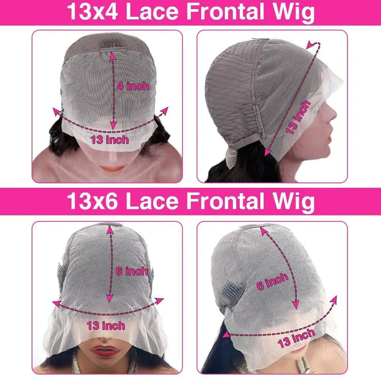 300 Density Curly 13x4 13x6 HD Lace Human Hair Wigs Pre Plucked Deep Wave Lace Frontal Wig 100% Human Hair Curly Wigs For Women Khamik Shop Online