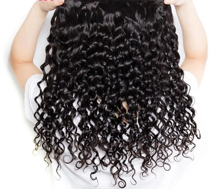 BeuMAX 10A Grade 3/4 Bundles Jerry Curl Peruvian Human Hair Extensions Cerise Alfie