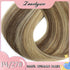 Lovelysee 3/4 Half Wig Human Hair With Clip in Hair Extensions Silky Straight Remy Hair Brown Color Soft 150% 180% Wig For Women Khamik Shop Online
