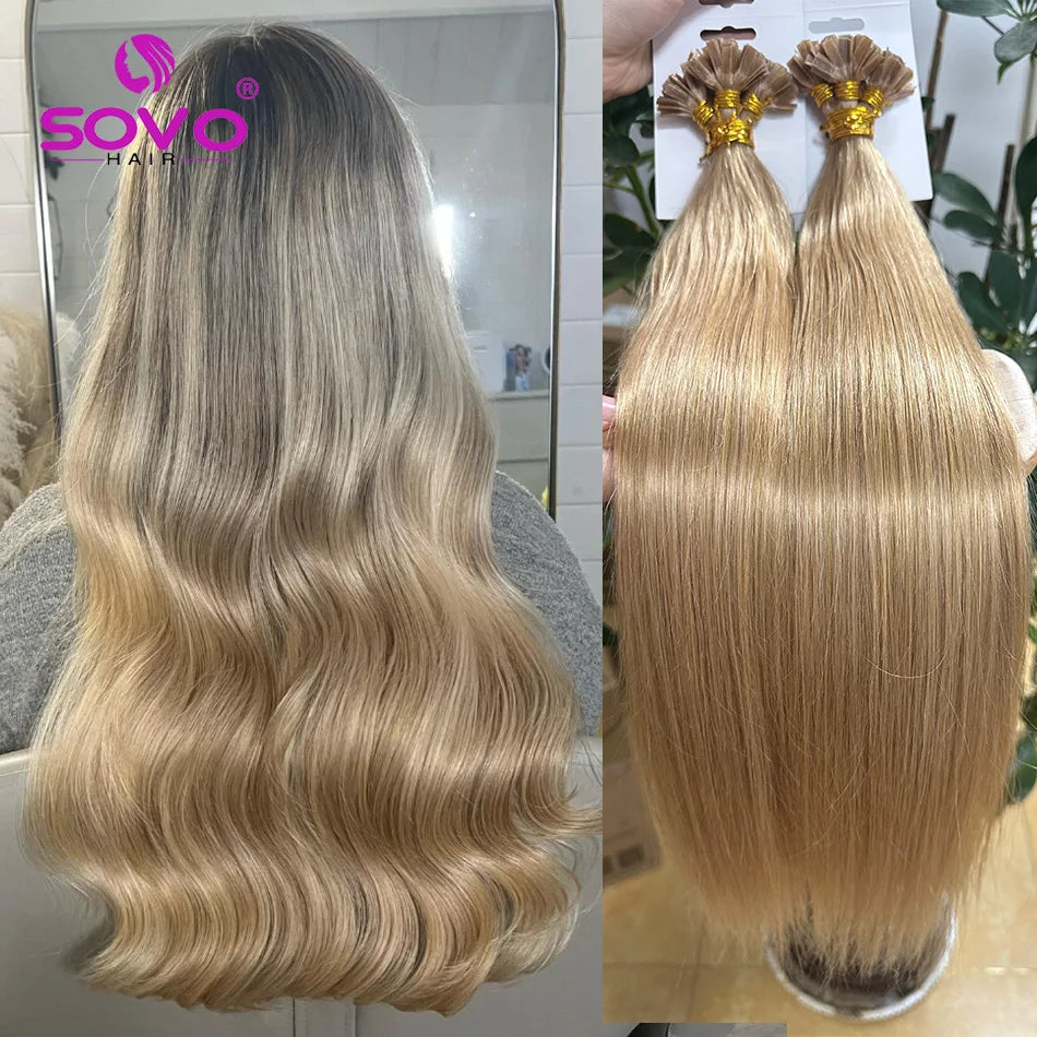 V Tip Hair Extensions Real Human Hair Keratin Human Hair Extensions  Natural Hair Italy Keratin Glue Machine Remy Hair 50 Strand Khamik Shop Online