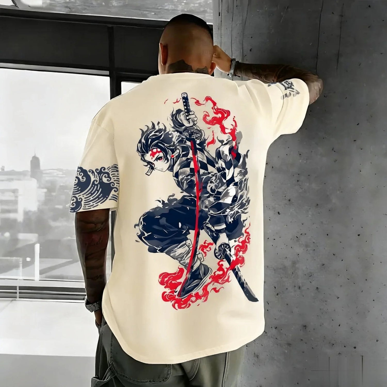 Demon Slayer Anime Graphic T Shirt Man Women Short Sleeve Tee Cotton Streetwear Casual Tops Summer Oversized Fashion Y2k Unisex Khamik Shop Online