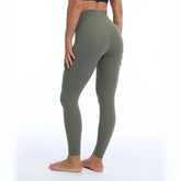 Nepoagym 28 Inch Inseam RHYTHM Women Workout Leggings Full Length No Front Seam Buttery Soft Yoga Pants Gym Tights Khamik Shop Online