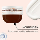 OCEAURA Coconut Oil Body Moisturizing Cream Relieve Dryness Enhance Elasticity Firm Skin Improve Dullness Coconut Oil Care Cream Khamik Shop Online