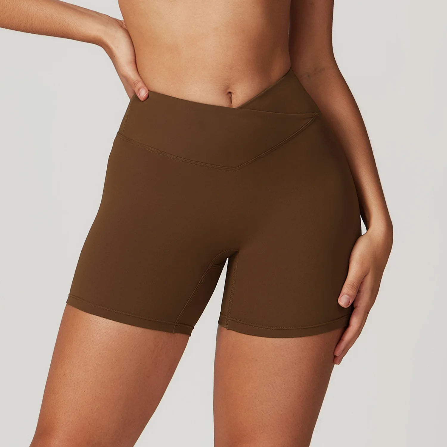 Yoga Shorts Women High Waist Workout Shorts Fitness Yoga Tights Lift Butt Fitness Ladies Yoga Gym Running Short Pants Sportswear Khamik Shop Online