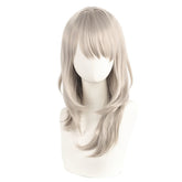 Long Straight Synthetic Wig Natural Ash Blonde Cosplay Hair for Women Anime Girl Costume Daily Party Heat Resistant Fiber Khamik Shop Online
