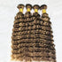 Highlight Deep Water Curly Bundles Human Hair Color 