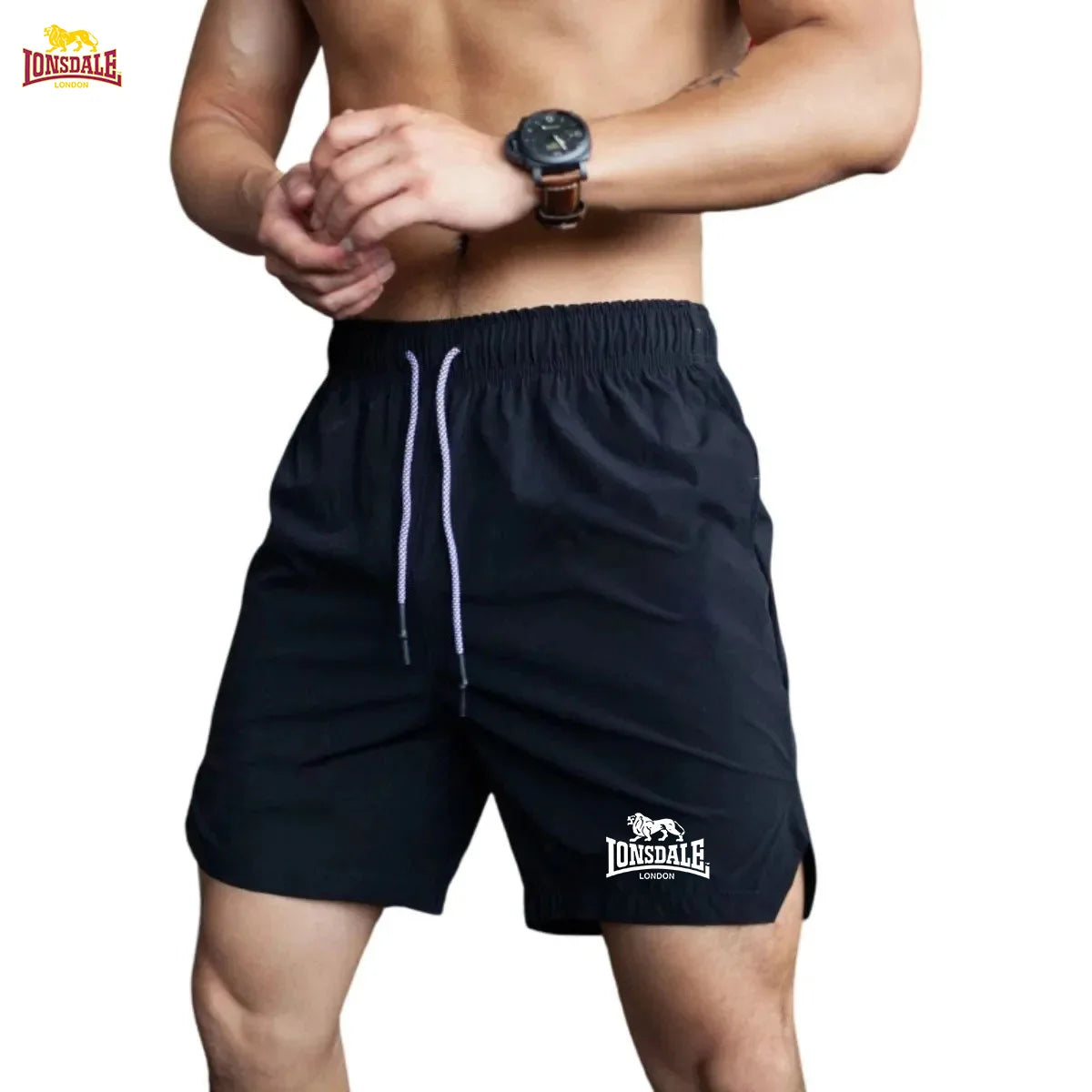 LONSDALE quick-drying and fast-drying summer shorts, men&
