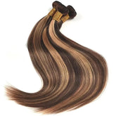 Piano Color 4/27 Straight Bundles Virgin Human Hair Brazilian Hair Weaving Highlight Human Hair 2/3 Bundles Deals For Extensions Khamik Shop Online