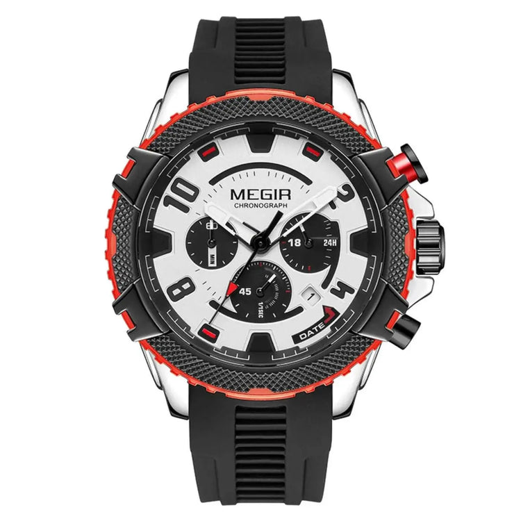 MEGIR 48MM Dial Chronograph Men&
