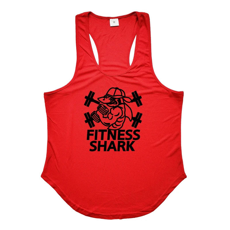 Summer Mesh Mens Fitness Tank Tops Y-back Bodybuilding Sleeveless Vests Mesh Quick Dry Gym Clothing Running Sport Muscle Shirts Khamik Shop Online