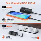HyperGear Power Pack Nano 5000mAh Power Bank Sky Iapetus