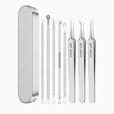 7/8Pcs Blackhead Remover Kit Professional Blackhead  Needle Skin Care Tools Stainless Steel Pimple Extraction Tools Khamik Shop Online