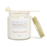 Natural Organic Suns  Block/ Safe Protection/ Non-Nano Zinc Oxide / White Smokey
