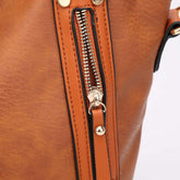 High Quality Vintage Wild Messenger Bag For Women Maroon Asteria