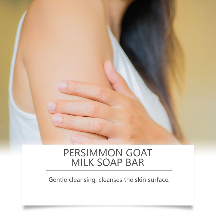 OceAura Persimmon Goat Milk Fragrance Soap Moisturizes, Moisturizes, Mildly Cleanses, Fragrances, Softens and Cares Skin Soap Khamik Shop Online