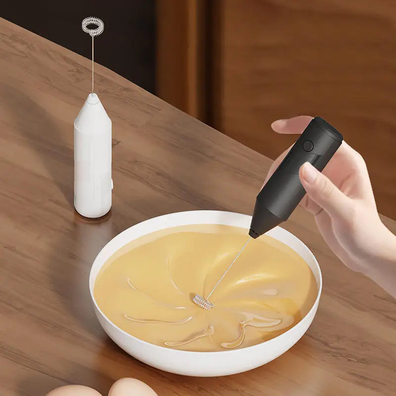 Milk Wireless Foamer Coffee Whisk Mixer Electric Blender Egg Beater Mini Frother Handle Stirrer Cappuccino Maker Cooking Tools Khamik Shop Online