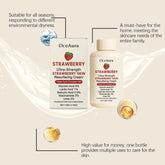 Oceaura Strawberry Body Cream Gentle Moisturizing Lightweight Non-greasy Improve Skin Texture Enhance Smoothness Soft Body Care Khamik Shop Online