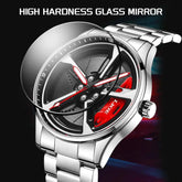 LIGE Unique Creative Quartz Man Watch Steel Band Casual Sports Waterproof Luminous Rotating Wheel Dial Watches for Men Gifts Box Khamik Shop Online