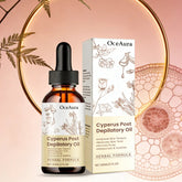 OceAura Cyperus Rotundus Oil for Hair Removal Care Hair Growth Inhibitor Moisturizing Skin Soothing After Shave Oil for Women Khamik Shop Online