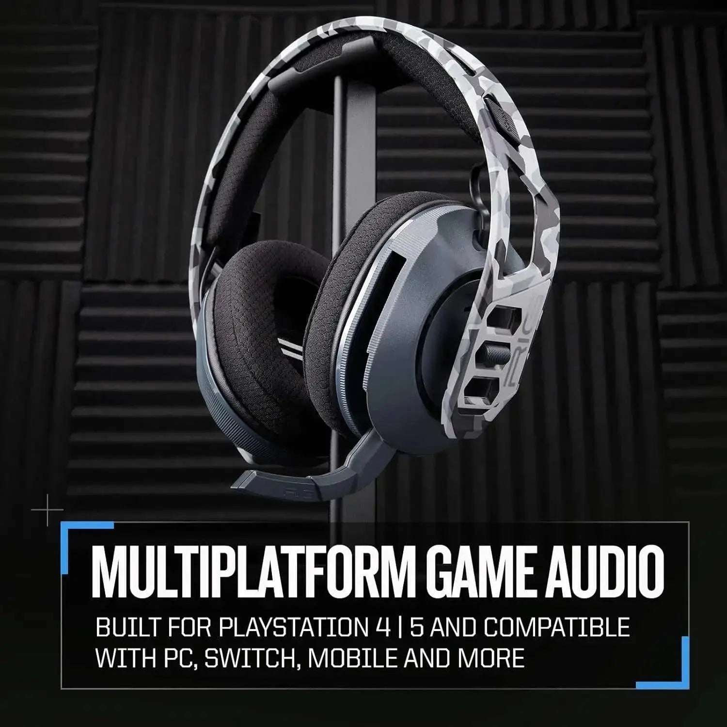 Dual Wireless Gaming Headset 2.4GHz/Bluetooth for PS5, PS4, PC, Switch, Mobile - Arctic Camo Khamik Shop Online