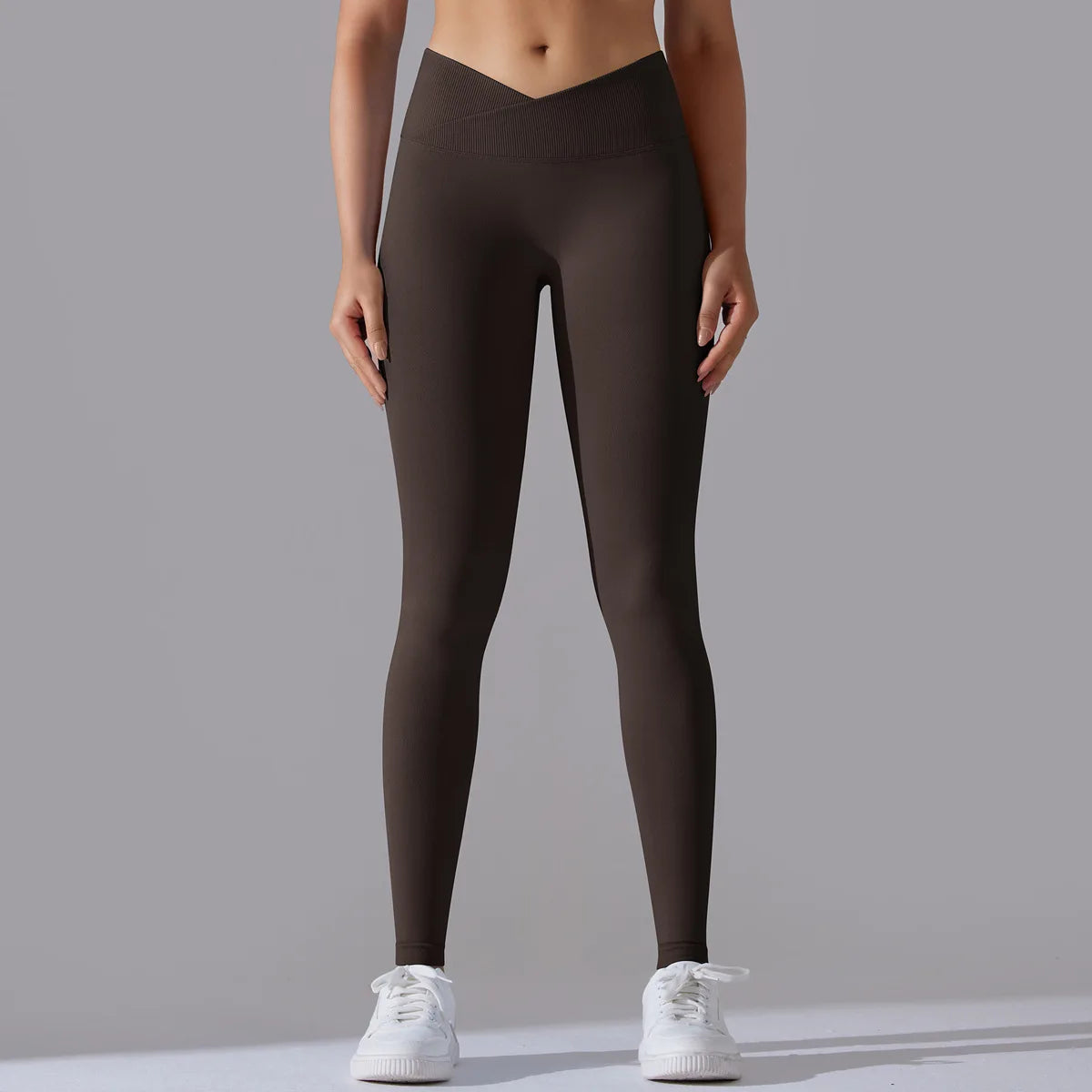 Crossover Waist Yoga Pants Women Hips Lifting Gym Leggings Seamless Sport Pants High Waist Fitness Leggings Workout Sportswear Khamik Shop Online