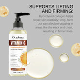 OceAura 100ml Vitamin C Skin Care Body Oil Moisturizes Skin Smooth, Moist and Shiny Skin Care Body Oil Khamik Shop Online